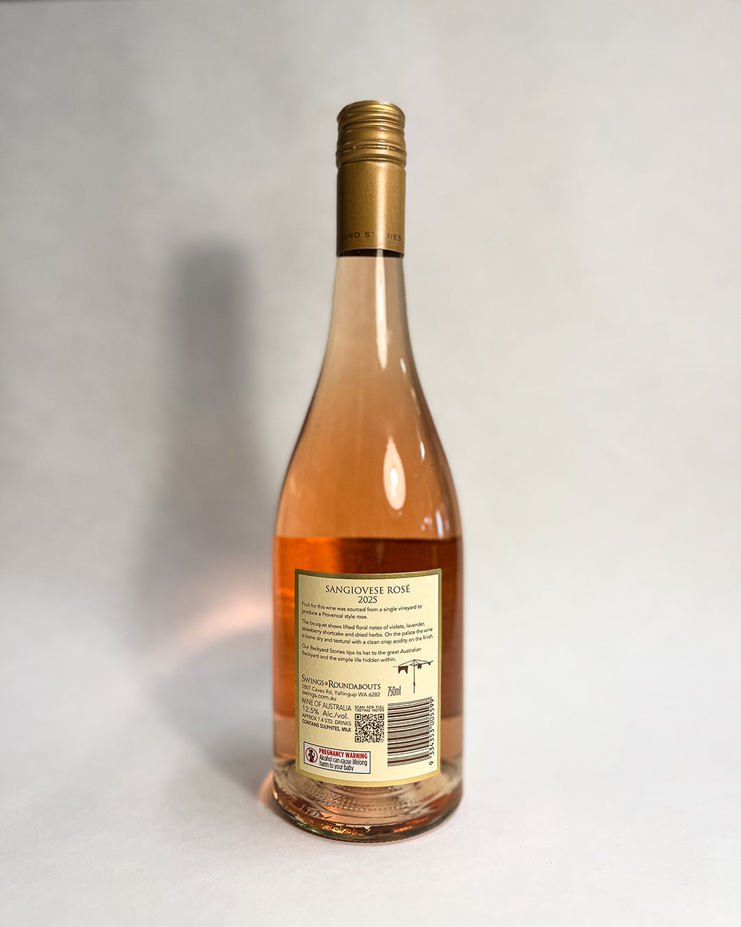 Backyard Stories Sangiovese Rose 2025
